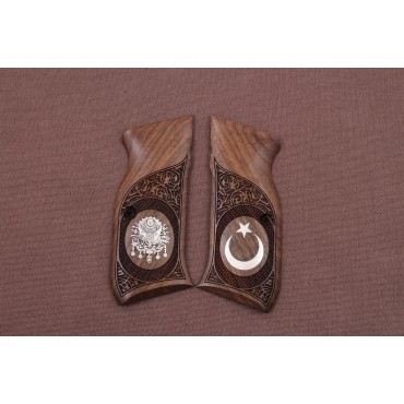 KSD Brand Sarsılmaz Kılınç 2000 Light, P8L Compatible Walnut Grips Framed	KSD-00816