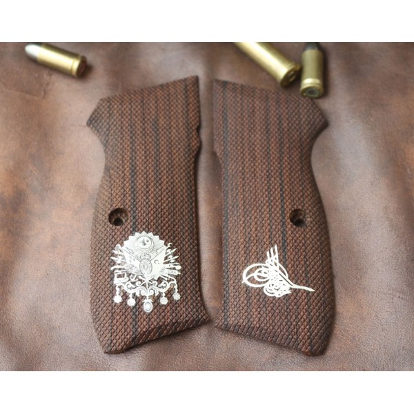 KSD Brand Sarsılmaz Kılınç 2000 Light, P8L Compatible Walnut Grips Diamond	KSD-00820