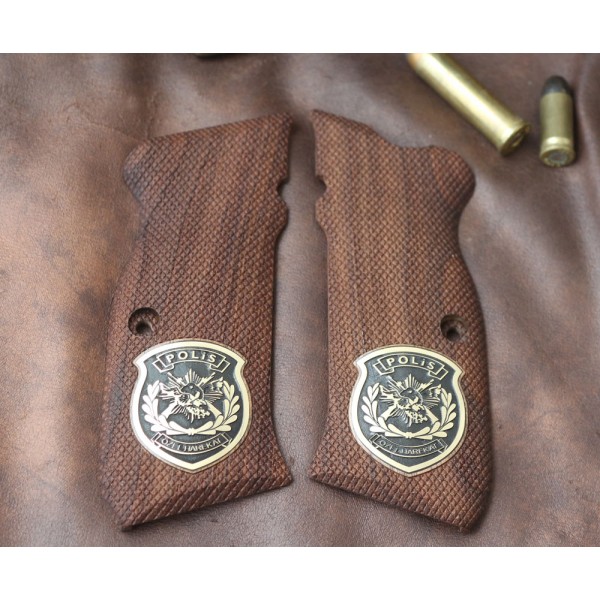 KSD Brand Sarsılmaz Kılınç 2000 Mega / B6 Hawk Compatible Walnut Grips Diamond	KSD-00831