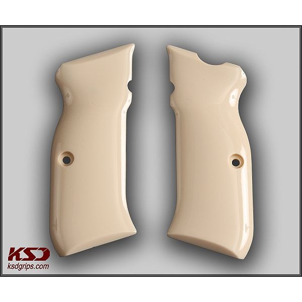 KSD Brand Sarsılmaz Kılınç 2000 Mega / B6 Hawk Compatible Ivory Acrylic Grip	KSD-00797