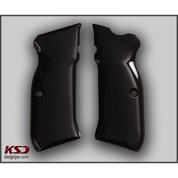KSD Brand Sarsılmaz Kılınç 2000 Mega / B6 Hawk Compatible Black Acrylic Grips	KSD-00796