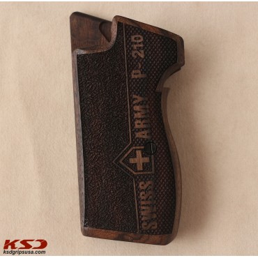 KSD Brand SIG P210-1/-2/-4/-5/-6/DK M49 Rhomlas without lanyard ring Grips KSD-00668