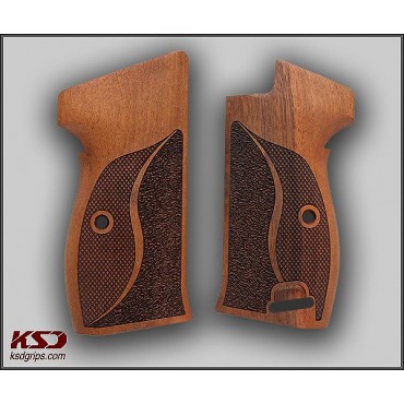 KSD Brand SIG P210-1/-4 /-5/-6/ DK M49 With Lanyard Ring Compatible Walnut Grip 	KSD-00681