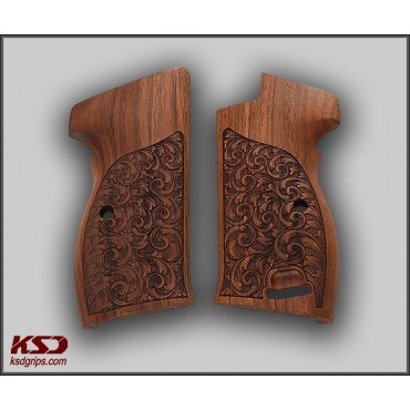 KSD Brand SIG P210-1/-4 /-5/-6/ DK M49 With Lanyard Ring Compatible Walnut Grip	KSD-00682