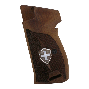 KSD Brand SIG P210-1/-4 /-5/-6/ DK M49 With Lanyard Ring Compatible Walnut Grip 	KSD-00693