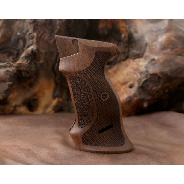 KSD Brand SIG P210-1/-4 /-5/-6/ DK M49 With Lanyard Ring Compatible Walnut Grip	KSD-00730