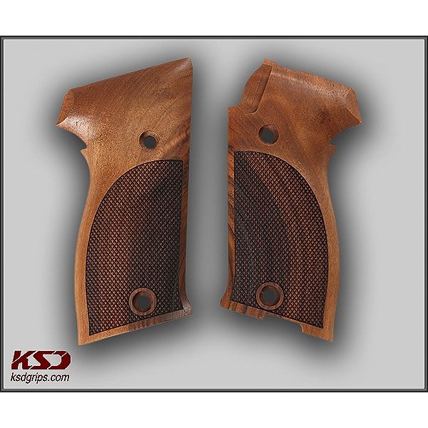 KSD Brand SIG P220 Compatible Walnut Grips Diamond	KSD-00662