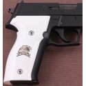 KSD Brand Sig Sauer P226 /SL /Sport I/ II/II SL/II SL PPC White Acrylic Grip	KSD-00899