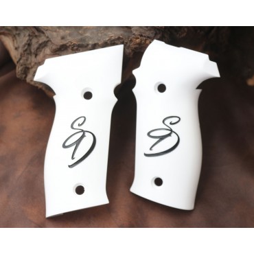 KSD Brand Sig Sauer P226 /SL /Sport I/ II/II SL/II SL PPC White Acrylic Grip	KSD-00912