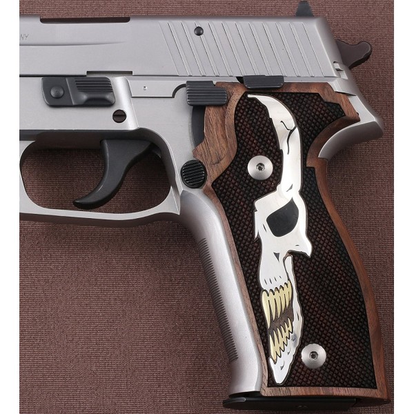 KSD Brand Sig Sauer P226 /SL /Sport I/ II/II SL/II SL PPC Compatible Walnut Grip KSD-00895