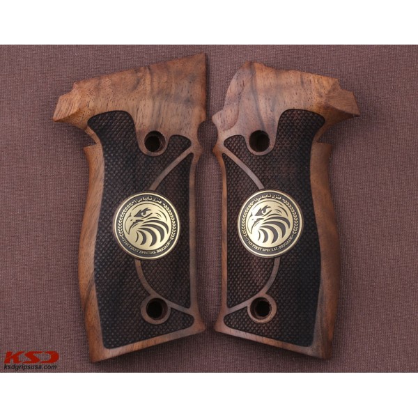 KSD Brand Sig Sauer P226 /SL /Sport I/ II/II SL/II SL PPC Compatible Walnut Grip	KSD-00901