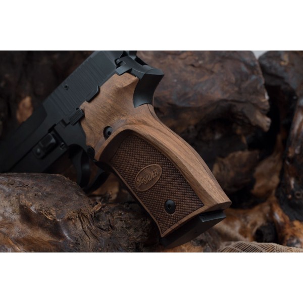 KSD Brand Sig Sauer P226 /SL /Sport I/ II/II SL/II SL PPC Compatible Walnut Grip KSD-01008