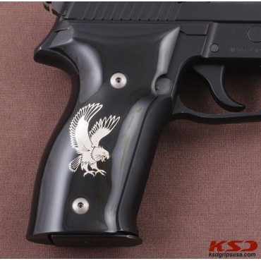 KSD Brand Sig Sauer P226 /SL /Sport I/ II/II SL/II SL PPC Black Acrylic Grip	KSD-00897