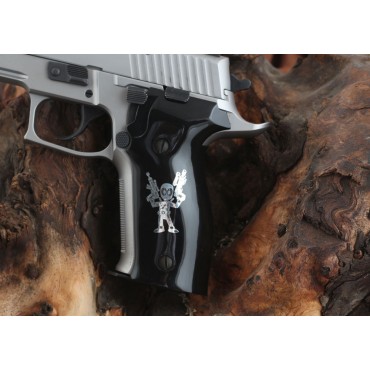 KSD Brand Sig Sauer P226 /SL /Sport I/ II/II SL/II SL PPC Black Acrylic Grip	KSD-00915