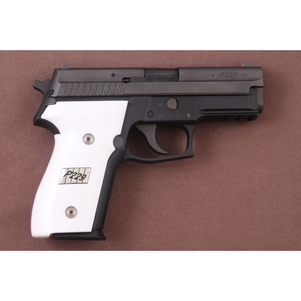 KSD Brand Sig Sauer P228 / P229 Compatible White Acrylic Customizable Grips	KSD-00993