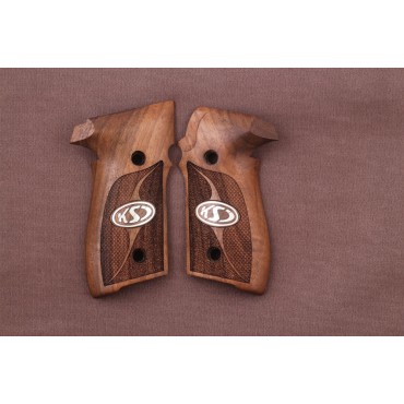 KSD Brand Sig Sauer P228 / P229 Compatible Walnut Grips Double-Checkering	KSD-00866