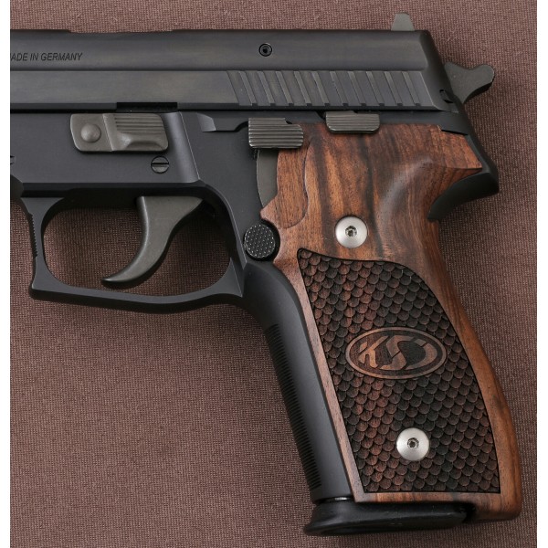 KSD Brand Sig Sauer P228 / P229 Compatible Walnut Grips Dragon Skin	KSD-00867