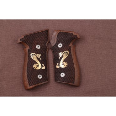 KSD Brand Sig Sauer P228 / P229 Compatible Walnut Custom Grips Dragon Skin 	KSD-00872