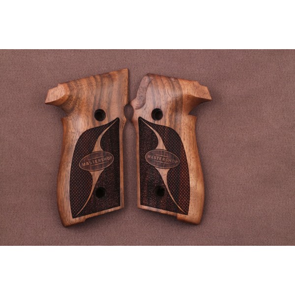 KSD Brand Sig Sauer P228 / P229 Compatible Walnut Grips Double-Checkering	KSD-00918