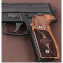 KSD Brand Sig Sauer P228 / P229 Compatible Walnut Grips Double-Checkering	KSD-00918