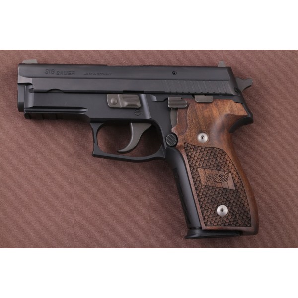 KSD Brand Sig Sauer P228 / P229 Compatible Walnut Grips Dragon Skin	KSD-01002