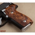 KSD Brand Sig Sauer P228 / P229 Compatible Exotic Thuya Grips KSD-00881