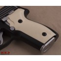 KSD Brand Sig Sauer P228 / P229 Compatible Ivory Acrylic Grips 	KSD-00880