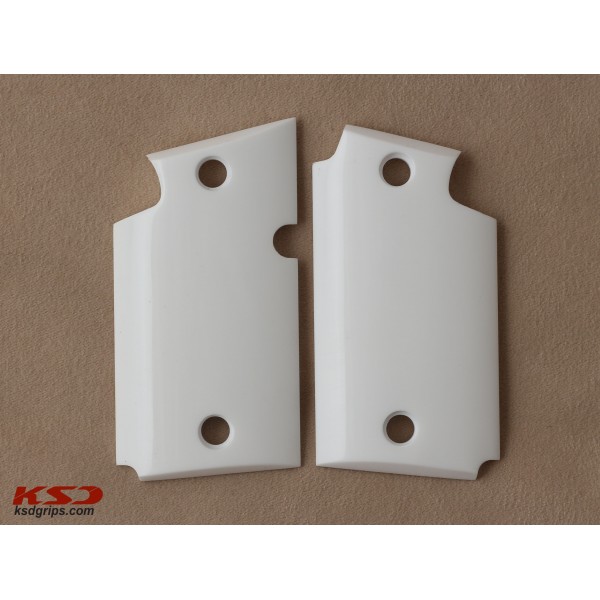 KSD Brand Sig Sauer P938 Compatible White Acrylic Grips	KSD-00844