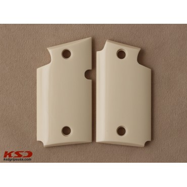 KSD Brand Sig Sauer P938 Compatible Ivory Acrylic Grips	KSD-00845