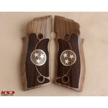 KSD Brand Sig Sauer X-Five P226 /SO /AL /Six /Six AL Compatible Walnut Grip	KSD-01007