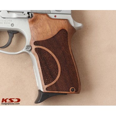 KSD Brand Smith Wesson 6906 Compatible Walnut Grips Double-Checkering	KSD-00153