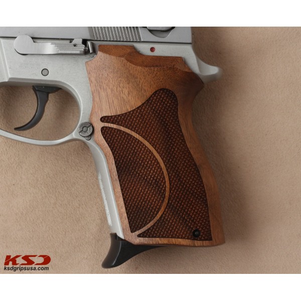 KSD Brand Smith Wesson 6906 Compatible Walnut Grips Diamond	KSD-00163