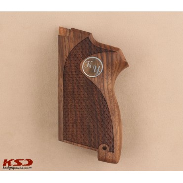 KSD Brand Smith Wesson CS9 Compatible Walnut Customizable Grips Dragon Skin	KSD-00185