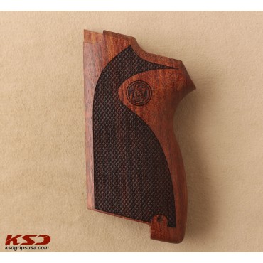 KSD Brand Smith Wesson CS9 Compatible Rosewood Grips Diamond KSD-00186