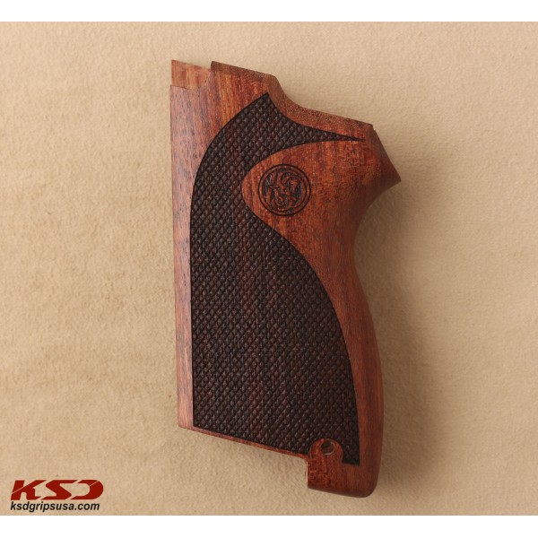 KSD Brand Smith Wesson CS9 Compatible Rosewood Grips Diamond KSD-00186