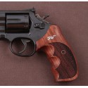 KSD Brand Smith Wesson K/L/X - Frame Round Butt Compatible Rosewood Grip	KSD-00117