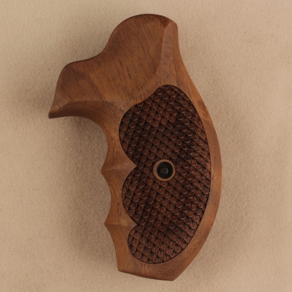 KSD Brand Smith Wesson J Frame Round Butt Models Compatible Walnut Grip	KSD-00138