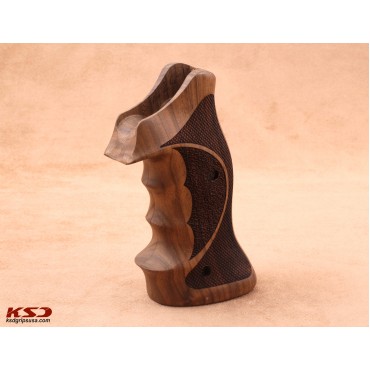 KSD Brand Smith Wesson K/L - Frame Square Butt Compatible Walnut Grip	KSD-00201