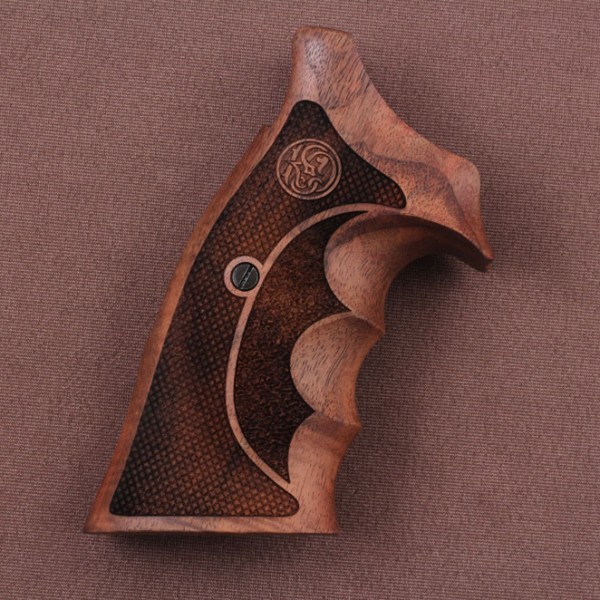 KSD Brand Smith Wesson K/L - Frame Square Butt Compatible Walnut Grip	KSD-00226