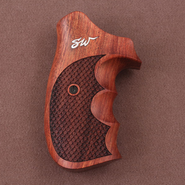 KSD Brand Smith Wesson K/L/X - Frame Round Butt Compatible Rosewood Grip	KSD-00117