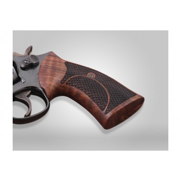 KSD Brand Smith Wesson K/L - Frame Square Butt Compatible Walnut Grips	KSD-01715