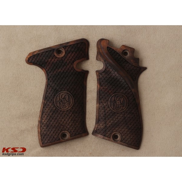 KSD Brand Star Bonifacio Model F 22 Compatible Walnut Grips Dragon Skin	KSD-01039