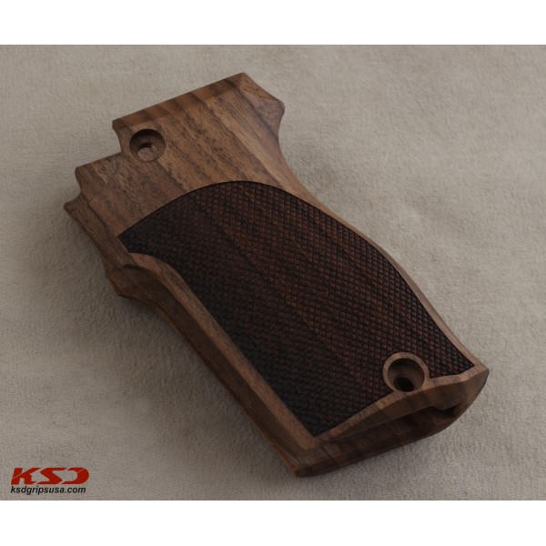 KSD Brand Unique BCF 66 (Açık Fransız Onlusu) Compatible Walnut Grips Diamond		KSD-00549