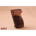 KSD Brand Walther P38 Compatible Walnut Grips Dragon Skin 	KSD-01223