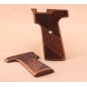 KSD Brand Webley  Scott 1911 (7.65mm) Compatible Walnut Grip Double-Checkering 	KSD-01074