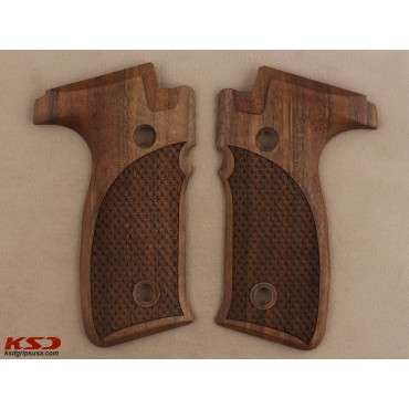 KSD Brand Zastava EZ9 / E40 Compatible Walnut Grips Dragon Skin 	KSD-01058