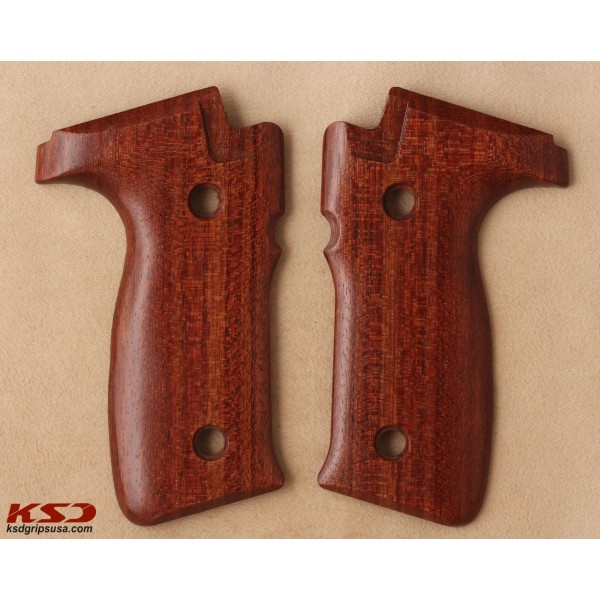 KSD Brand Zastava EZ9 / E40 Compatible Rosewood Grips 	KSD-01061